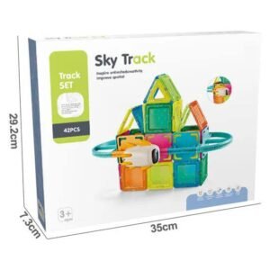 Sky Track magnetic building set