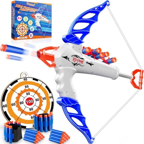 Zeymo Kids Foam Bow and Arrow Toy Set - Image 3