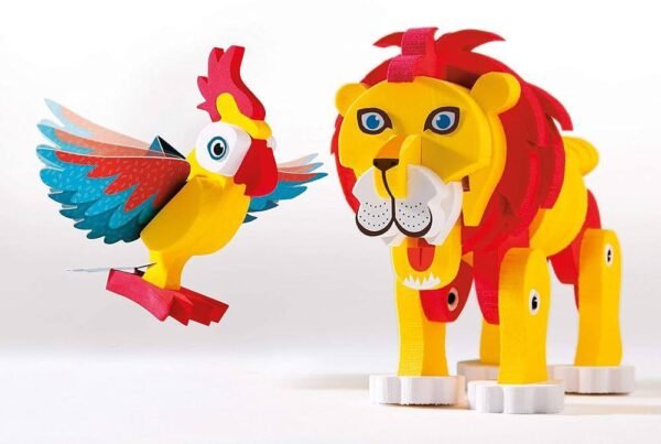 the Clementoni Play Creative Spongy Animals kit - Image 2