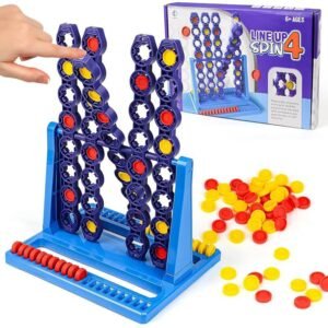 Line Up Spin 4" game