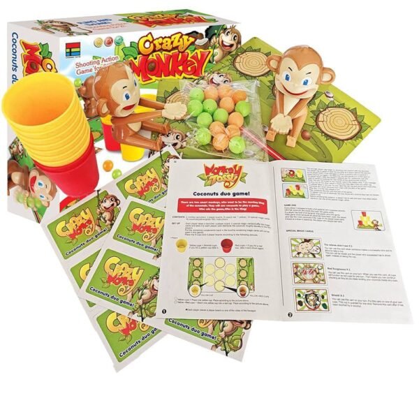 Crazy Monkey Coconuts Duo Game - Image 2