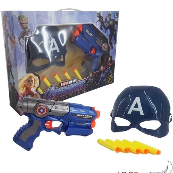 Capitan America Hero Pistol Set - Image 2