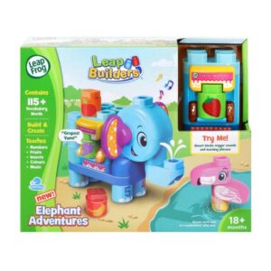LeapFrog LeapBuilders Elephant Adventures toy