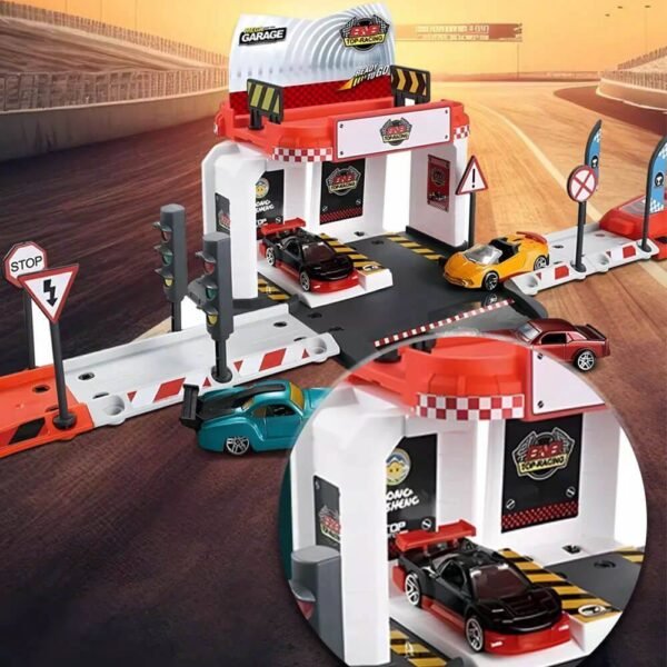 multi-level garage with parking - Image 2