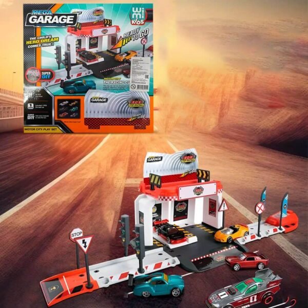 multi-level garage with parking - Image 3