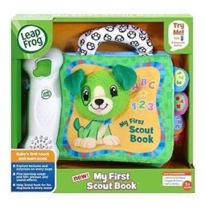 the LeapFrog My First Scout Book
