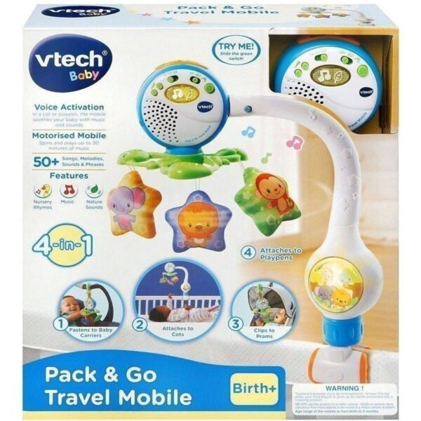 the VTech Pack & Go Travel Mobile