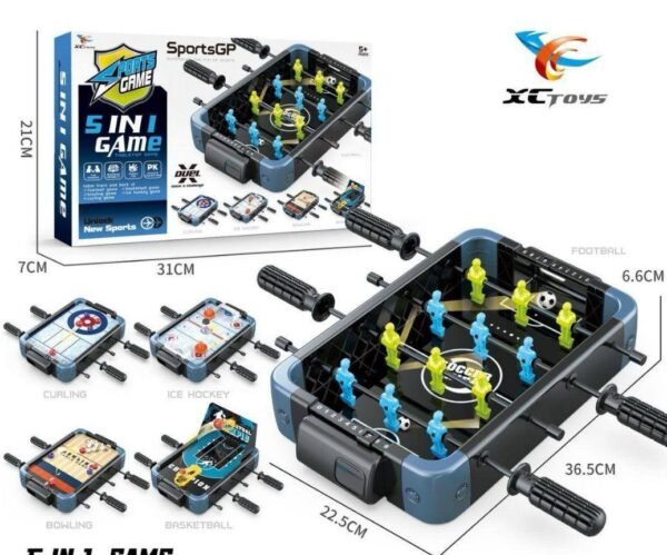 SportsGP 5-in-1 Multi Game Table - Image 2