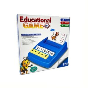2 in 1 English and Mathematical Educational Board Game for Kids