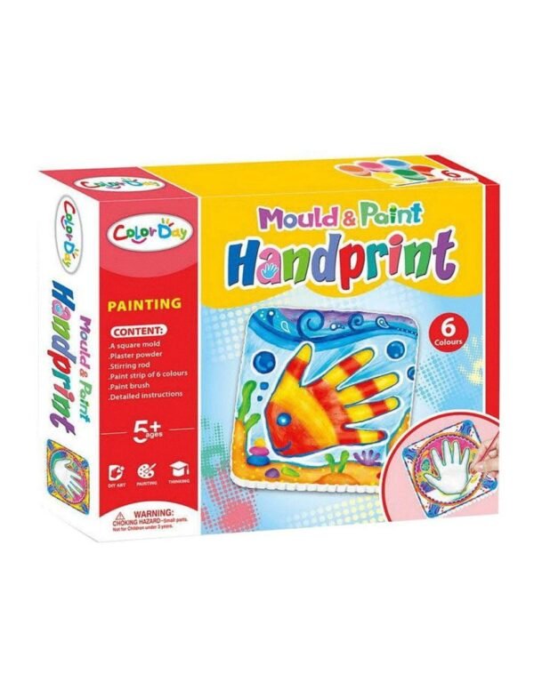 Color Day Mould & Paint Handprint