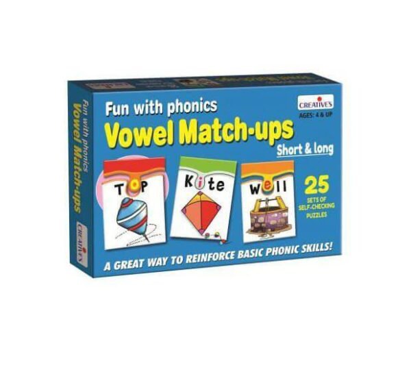 Creative's Fun with Phonics Vowel Match Ups - Image 2