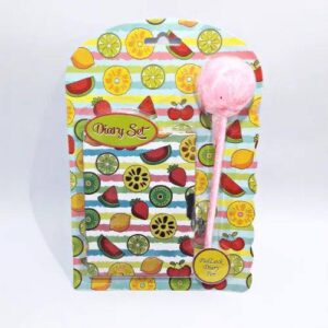 Fruits Notebook + Pen size A6