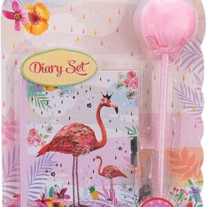 Flamingo Notebook + Pen size A5