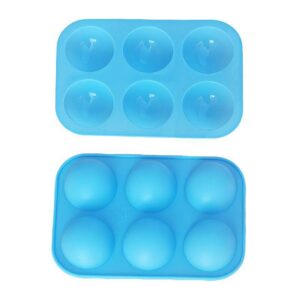 Silicone Bake Molds for chocolate balls 6 pieces