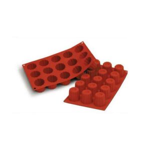 15 CANNELES SILICONE MOULD