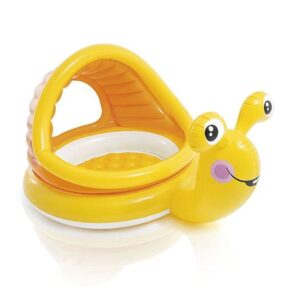Intex Lazy Snail Shade Baby Pool, Lemon Tree