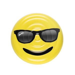 Floatie face with sunglasses