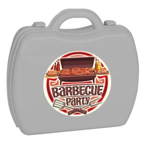Pilsan Barbecue Set with Carrying Case,