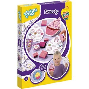 Totum Sweety Stamp and Stickers Set.