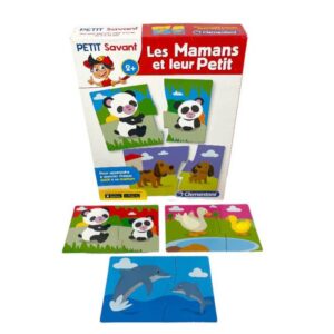 Clementoni - Petit Savant: Les Mamans et leur Petit