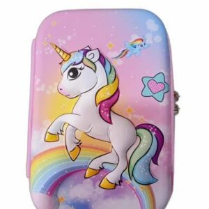 3D Unicorn Pencil Case