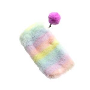 Fluffy Colored Pencil Case