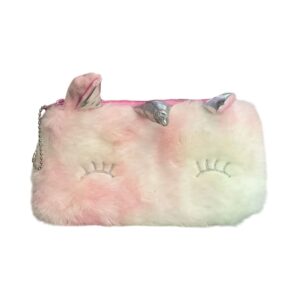 Unicorn Plush Pencil Case