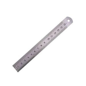 Stainless steel ruler