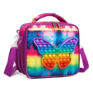 Butterfly Pop It Lunch Bag