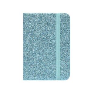 Glitter Blue Notebook size A7