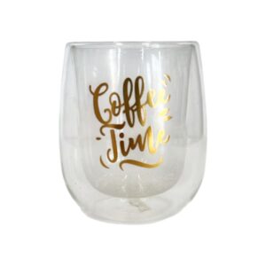 Quotes Transparent Glass Mug