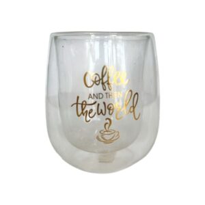 Quotes Transparent Glass Mug