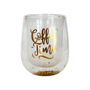 Quotes Transparent Glass Mug