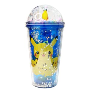 Pokemon Water Bottle with Straw 600 ML
