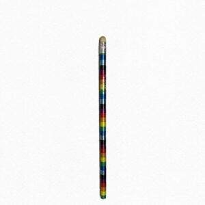 rainbow-colored pencil
