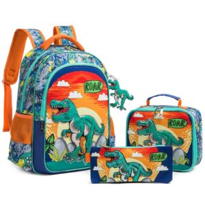 Dinosaur Backpack Set Of 3