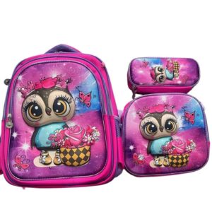 Owl Backpack Set Of 3