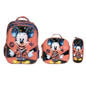 Mickey Mousse Backpack Set Of 3