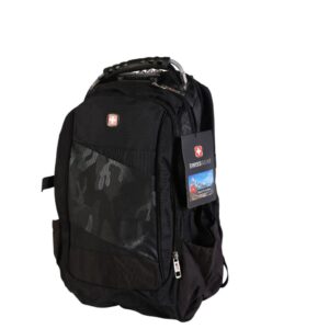 black SwissGear laptop backpack