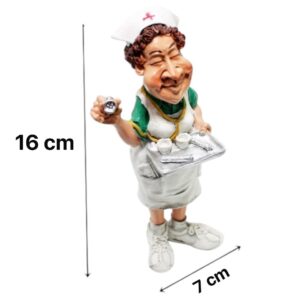 Nurse statue 16 cm