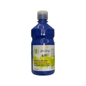 bottle of Pajory Kids Ready-to-Use Paint in blue