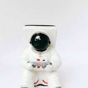 Astronaut phone holder statue 11 cm