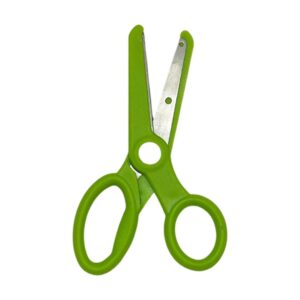 green children's scissors