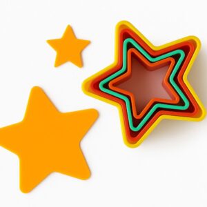 star-shaped cookies cutter