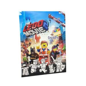 coloring book and sticker set based on The LEGO Movie franchise