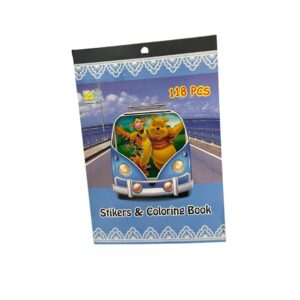 Stickers & Coloring Book