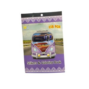 Stikers & Coloring Book