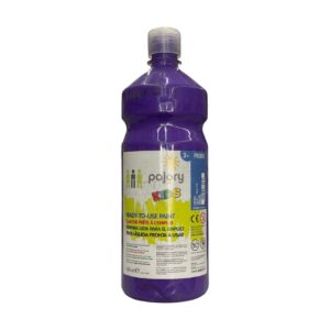 bottle of Pajory Kids Ready-to-Use Gouache Paint in purple 1000ml