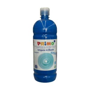 bottle of Primo Ready-Mix Poster Paint in blue 1000ml