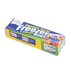 zipper seal freezer & storage bags